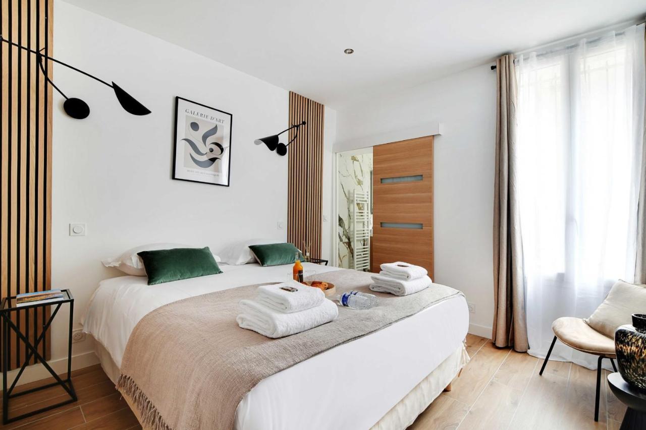 Welcoming Apartment - 1Br-4P - Sacre-Coeur ปารีส ภายนอก รูปภาพ