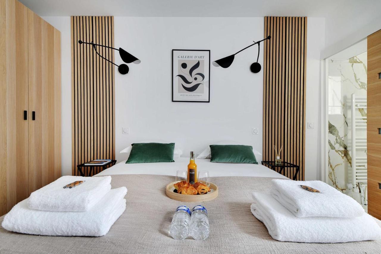 Welcoming Apartment - 1Br-4P - Sacre-Coeur ปารีส ภายนอก รูปภาพ